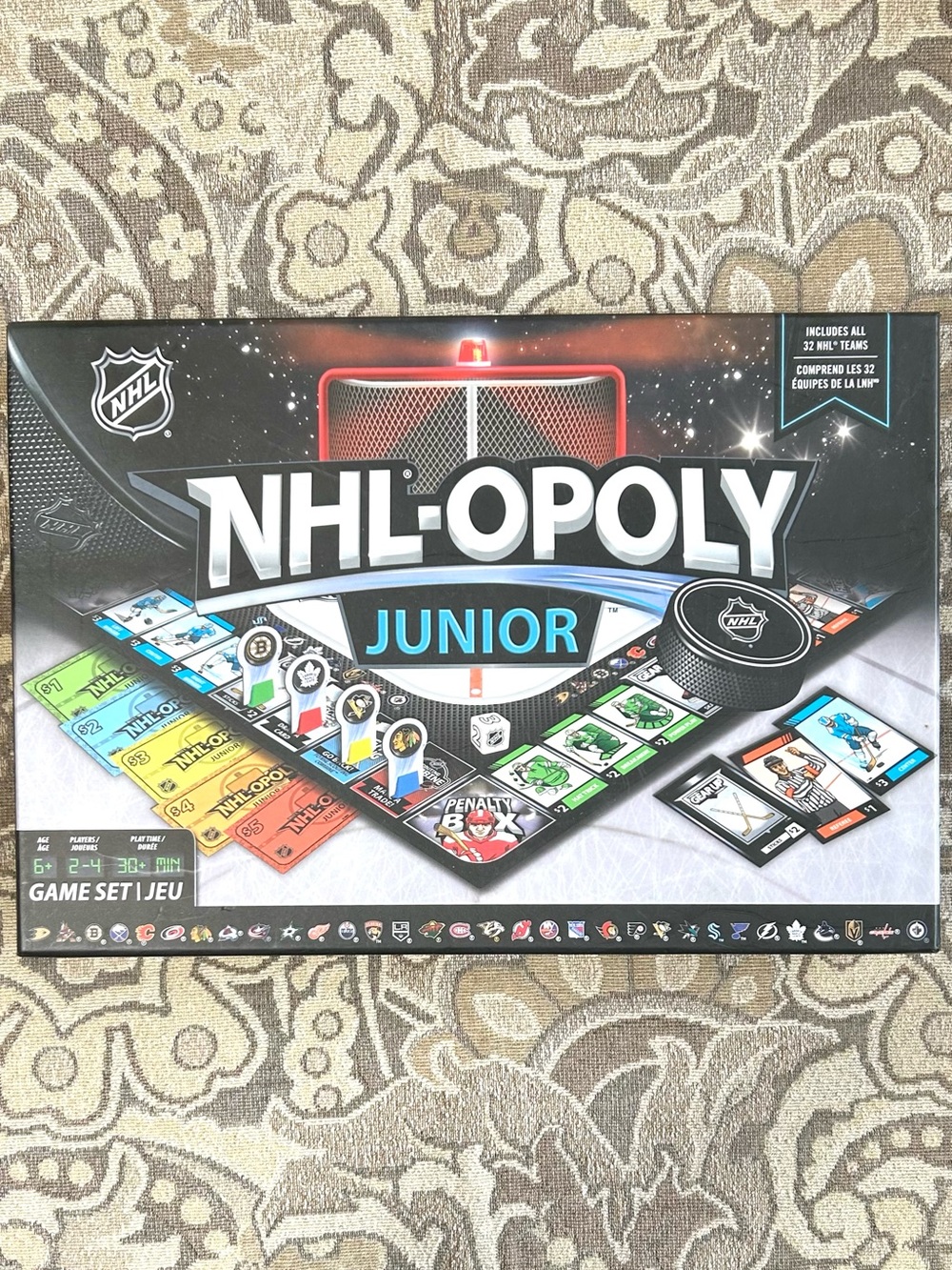 NEW In Box NHL-OPOLY Junior Game For Young Hockey Lovers
